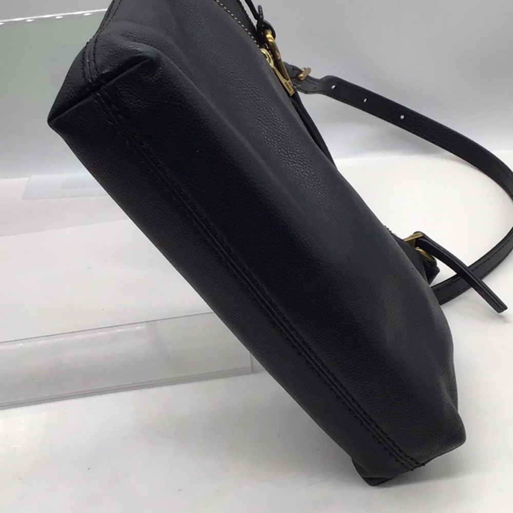Fossil Black Pebble Leather Shoulder Bag - Picture 9 of 12